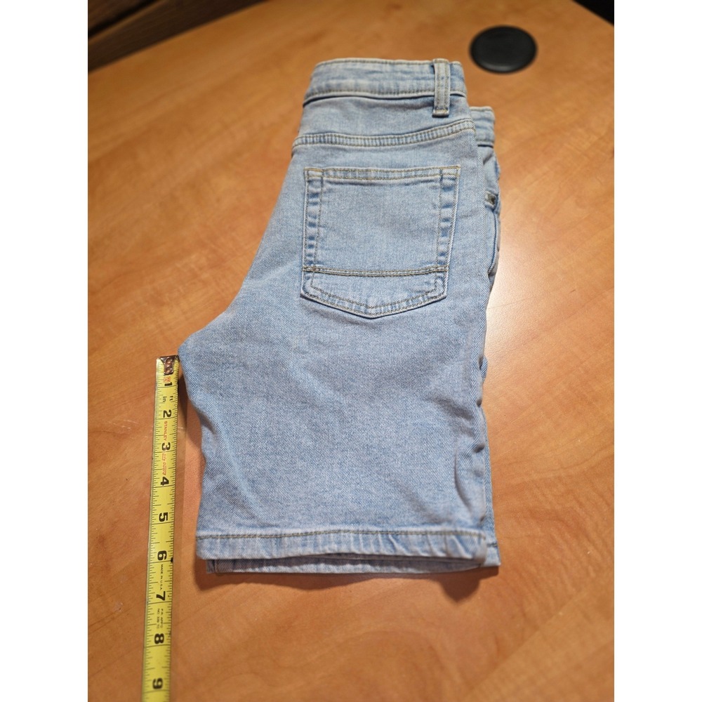 NWT Cat & Jack Boys Denim Shorts Light Wash Recycled Cotton Size 10 NEW - Picture 4 of 5